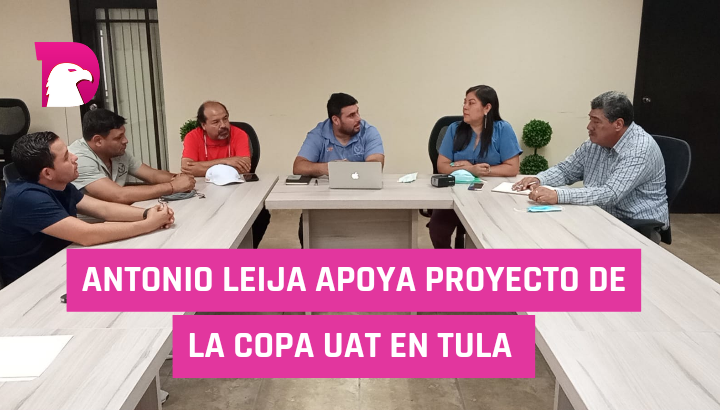  Antonio Leija Villarreal apoya proyecto de la copa UAT en Tula