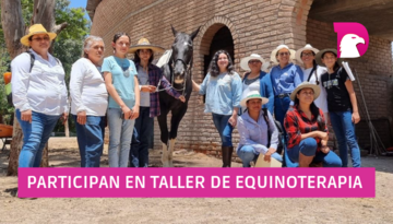  Intercambian experiencias terapeutas del Centro de Equinoterapia Tula en SLP