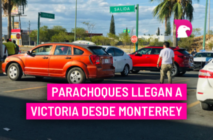  Parachoques llegan a Victoria desde Monterrey