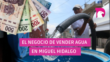  El negocio de vender agua en Miguel Hidalgo