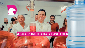  Perfila Gattás inaugurar primer expendio de agua gratis