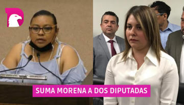  Suma Morena a dos diputadas