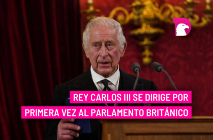  Rey Carlos III se dirige por primera vez al parlamento británico