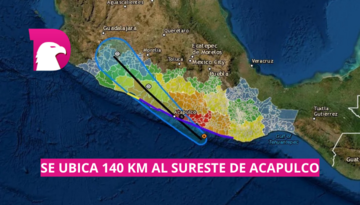  Emiten alerta roja en 16 municipios de Guerrero ante impacto de “Lester”