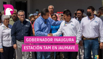  Gobernador inaugura Estación TAM en Jaumave