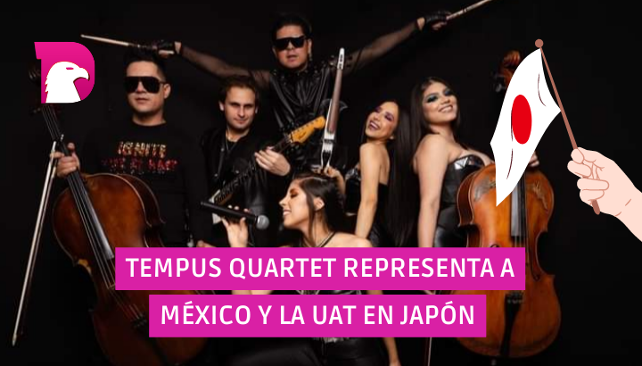  Tempus Quartet representa a México y a la UAT en Japón