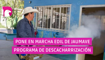  Pone en marcha edil de Jaumave programa de descacharrización