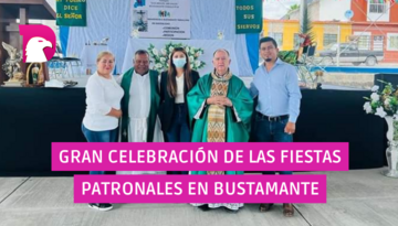  Gran celebración de las fiestas patronales en Bustamante