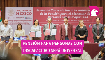  Pensión para discapacitados será universal; incrementará 150% padrón