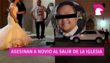  Novio recién casado es asesinado al salir de la iglesia en Sonora