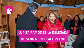  Lupita Ramos es la Delegada de Sebien en el Altiplano