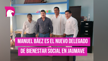  Manuel Báez recibe constancia como Delegado de Bienestar en Jaumave