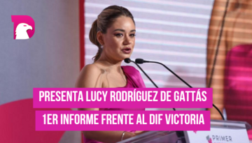  Presenta Lucy Rodríguez de Gattás, primer informe frente al DIF Victoria