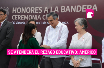  Se atenderá el rezago educativo: Américo