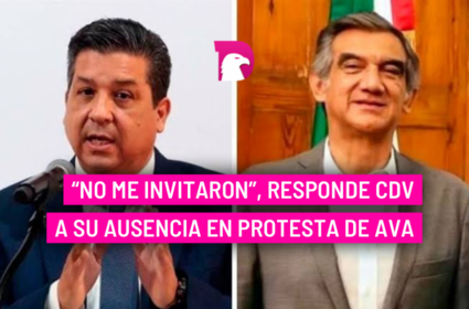  “No me invitaron”, responde CDV a su ausencia en protesta de AVA