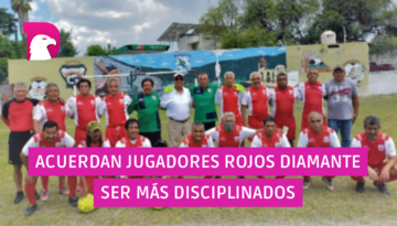  Acuerdan los jugadores Rojos Diamante ser más disciplinados