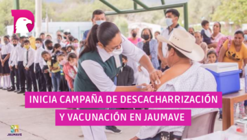  Inicia campaña de descacharrización y vacunación en Jaumave