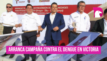  Arranca campaña contra el dengue en  Victoria