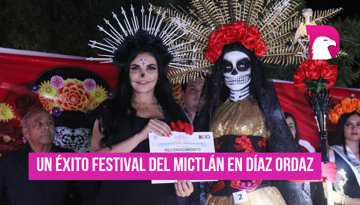  Un éxito festival del Mictlán 2022 en Díaz Ordaz