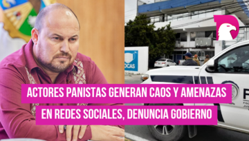  Actores panistas generan caos y amenazas en redes sociales, denuncia gobierno