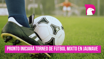  Pronto iniciará torneo de futbol mixto en Jaumave