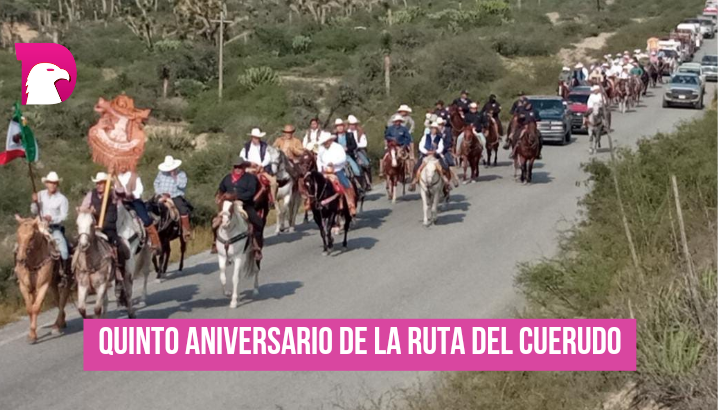  Antonio Leija participa en la tradicional cabalgata ruta del Cuerudo Tamaulipeco