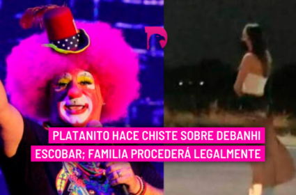  Platanito hace chiste sobre Debanhi Escobar; familia procederá legalmente