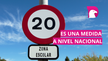  Bajan a 20 km/h velocidad en las zonas escolares