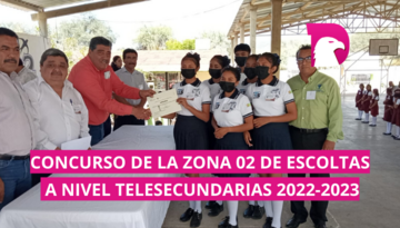  Galería: Celebran concurso de escoltas en Telesecundaria