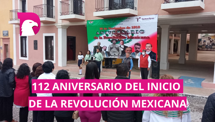  Antonio Leija Villarreal encabeza ceremonia cívica por aniversario la Revolución