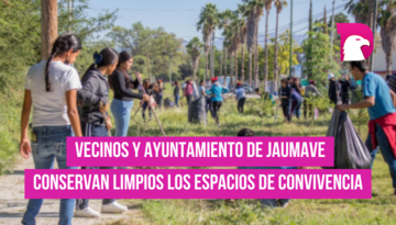  Vecinos y Ayuntamiento conservan limpios los espacios de convivencia