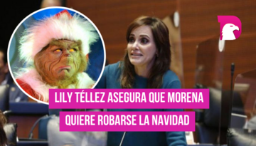  Lily Téllez segura que Morena quiere robarse la navidad