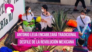  Antonio Leija encabezará el tradicional desfile de la Revolución Mexicana