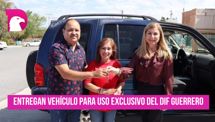  Alcaldesa de Guerrero adquiere vehículo para apoyar al DIF