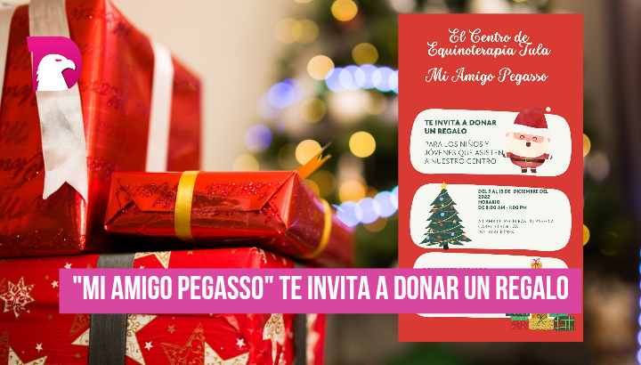  Centro de equinoterapia “Mi Amigo Pegasso” te invita a donar un regalo