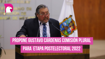  Propone Gustavo Cárdenas comisión plural para etapa postelectoral 2022