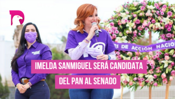  Imelda Sanmiguel será candidata del PAN al Senado