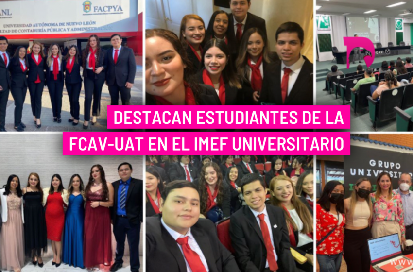  Destacan estudiantes de la FCAV-UAT en el IMEF Universitario