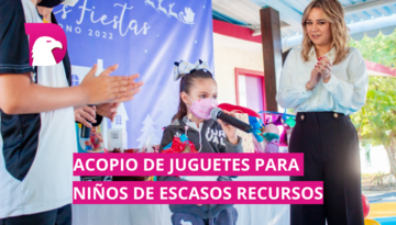  Se suman institutos educativos a campaña “Ayudemos a Santa” del DIF Victoria