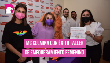  MC culmina con éxito taller de empoderamiento femenino