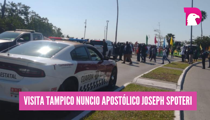  Vigila Guardia Estatal visita del Nuncio Apostólico Joseph Spiteri