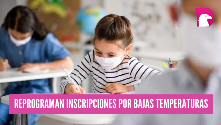  Reprograman inscripciones por bajas temperaturas