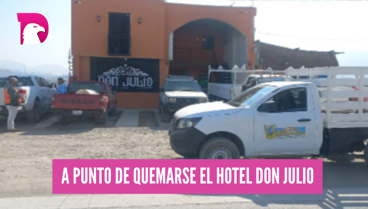  A punto de quemarse el hotel Don Julio