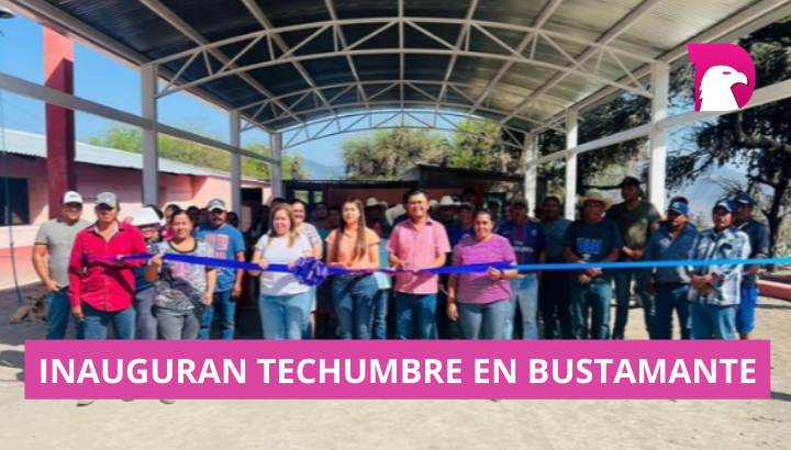  Inauguran techumbre de capilla en el ejido Felipe Ángeles