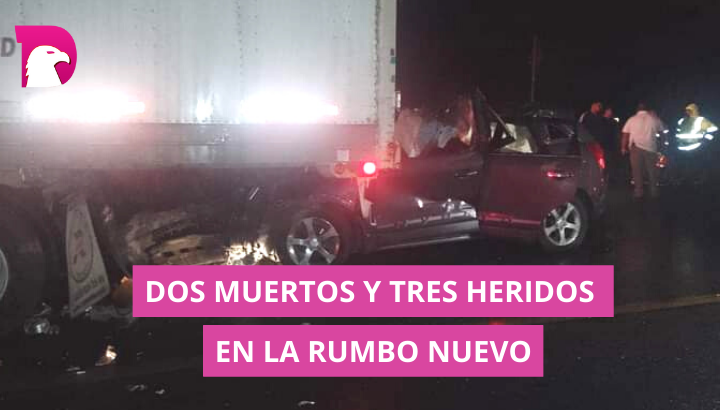  Dos muertos y y tres heridos en la Rumbo Nuevo