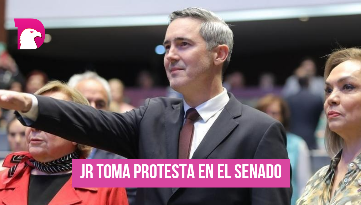  JR toma protesta en el Senado