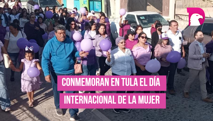  Conmemoran en Tula el Día Internacional de la Mujer