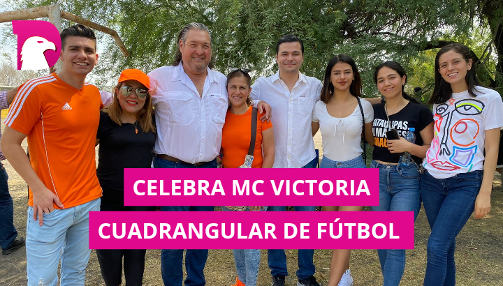  Celebra MC Victoria cuadrangular de fútbol.