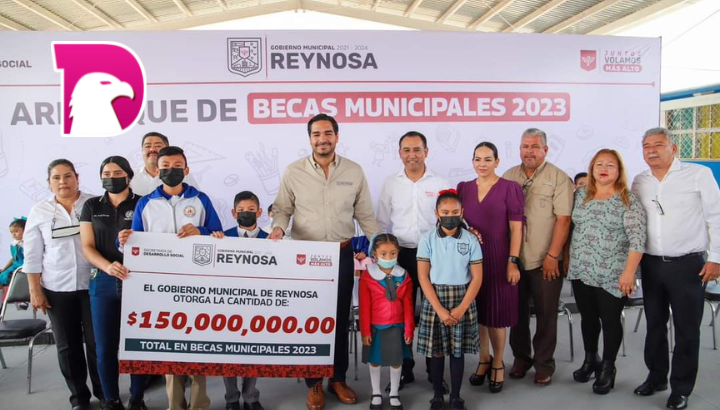  Inicia el programa de becas más grande en la historia de Reynosa