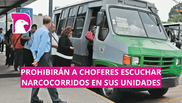  Adiós a los narcocorridos en el transporte público